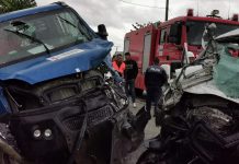 FOTO/VIDEO: Accident grav la Crușeț, trei victime! Trafic blocat
