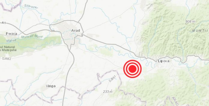 Cutremur de 4,6 la Arad