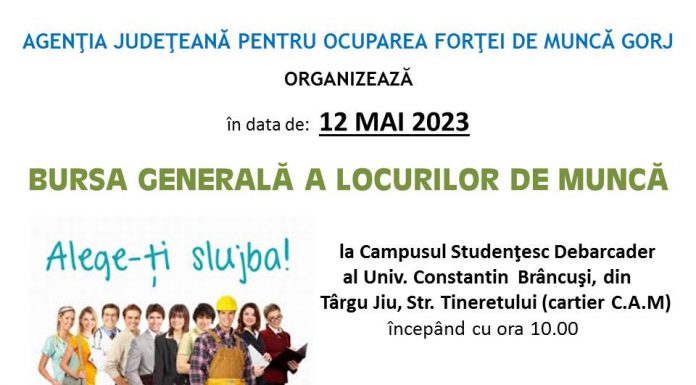 O mie de slujbe oferite în Gorj la Bursa locurilor de muncă