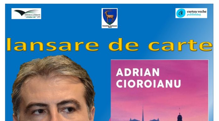Adrian Cioroianu, lansare de carte la Târgu Jiu