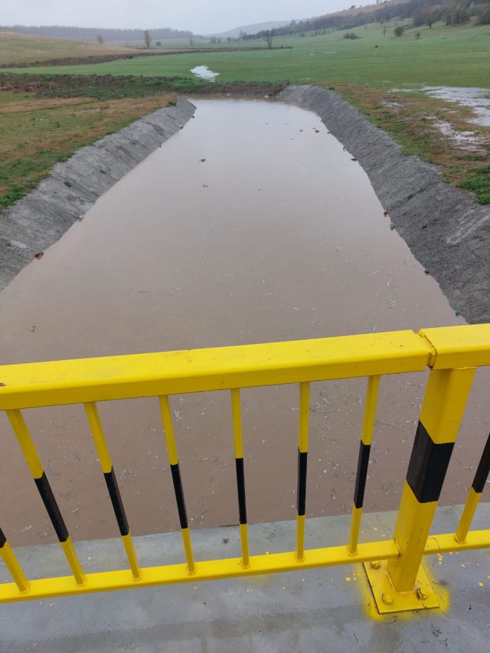 Cod Galben de inundații pe râul Jiu