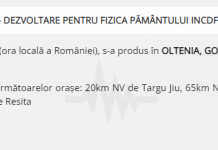 Cutremur slab, azi-dimineață