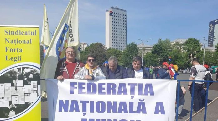 Federația Națională a Muncii și alte trei organizații, APEL de 1 Mai