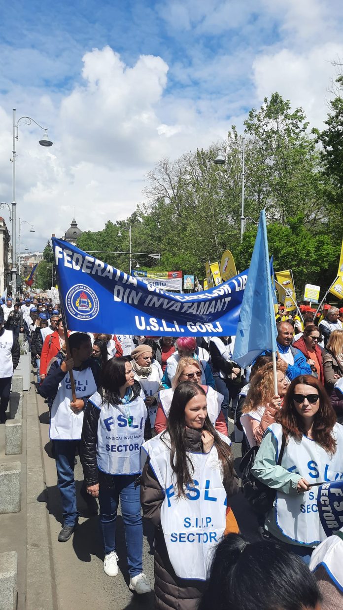 Grevă generală în învățământ din 22 mai