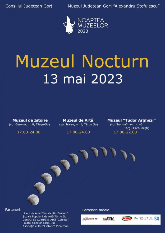 Ce muzee din Gorj vor putea fi vizitate gratuit în Noaptea Europeană a Muzeelor