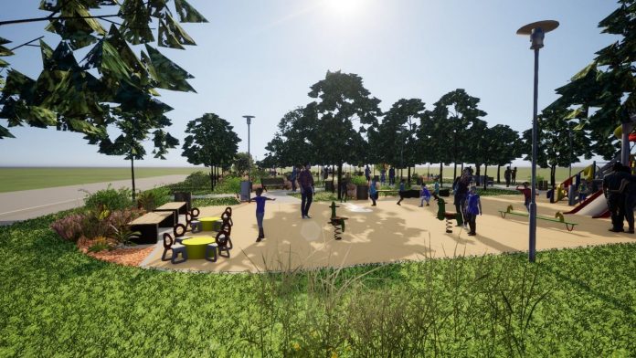 Târgu Jiu: Cum va arăta parcul Lido după reabilitare