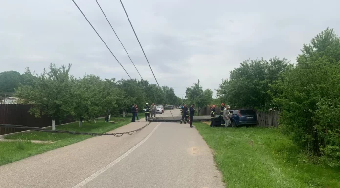 Accident la Pojogeni