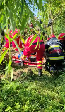 VIDEO: Tânărul din Stejari, salvat de colegii săi!