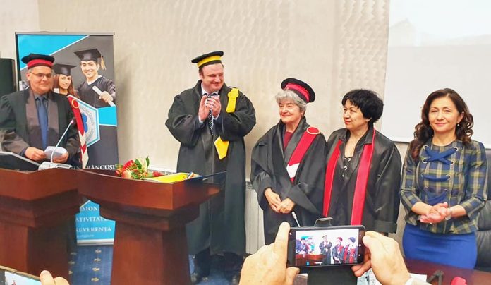 Acordarea titlului de Doctor Honoris Causa reputatului istoric de artă, Doïna Lemny