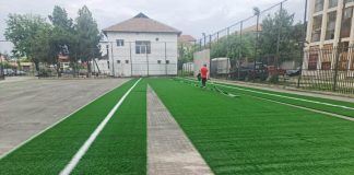 O nouă investiție la Motru! Teren sintetic reabilitat la Școala Gimnazială Nr 1