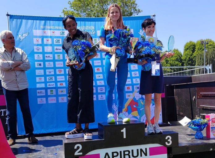 Adela Bălțoi Dumitrescu, victorie în Maratonul de la Caen