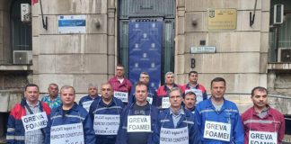 Angajații CEO, în a treia zi de grevă a foamei! ,,Stăm aici până ne ia salvarea!” Marius Budăi ,,a fugit prin spate”!