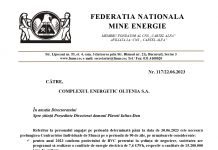 FNME: Există riscul ca activitatea de producție să se blocheze