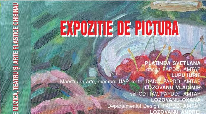 Cu dragoste de peste Prut. Expoziție de pictură la Târgu Jiu