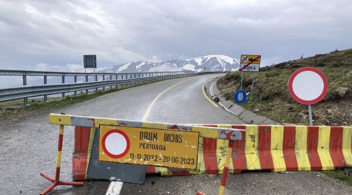 Transalpina, tot închisă!