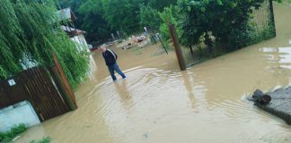 VIDEO: Inundații puternice la Crușeț, Turburea și Săulești!