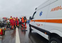 Doi tineri din Târgu Jiu, soț și soție, morți într-un accident înfiorător pe autostradă