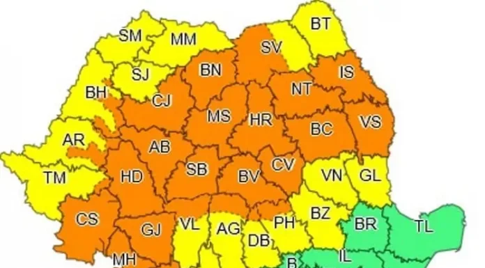 Cod portocaliu de furtuni