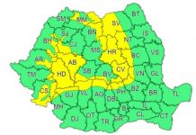 Avertizare meteo de caniculă și furtuni