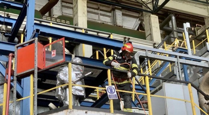 Simulare de incendiu la Termocentrala Turceni