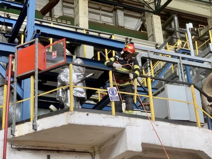 Simulare de incendiu la Termocentrala Turceni