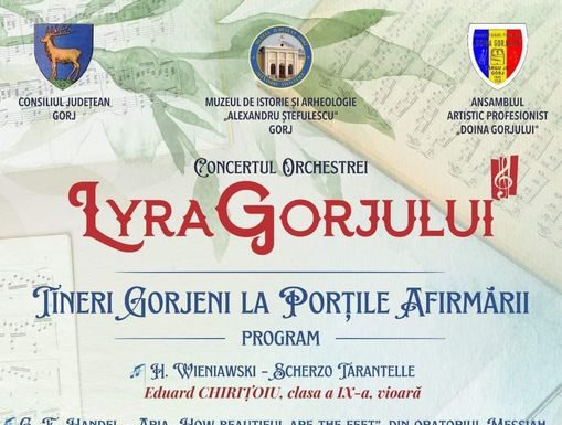 Seară superbă la Muzeul Județean Gorj – Tineri gorjeni la porțile afirmării!