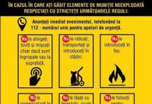 Târgu Jiu, Preajba: Muniție de război, distrusă astăzi de ISU Gorj