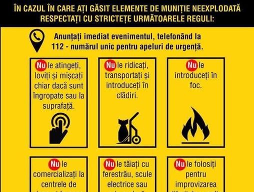Târgu Jiu, Preajba: Muniție de război, distrusă astăzi de ISU Gorj