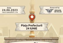 Expoziție de mașini retro la Târgu Jiu