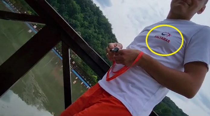 Miner de la Roșia, detașat ,,salvamar”, pe perioada verii, la bazinele de la Săcelu! Fosta stațiune, în paragină!