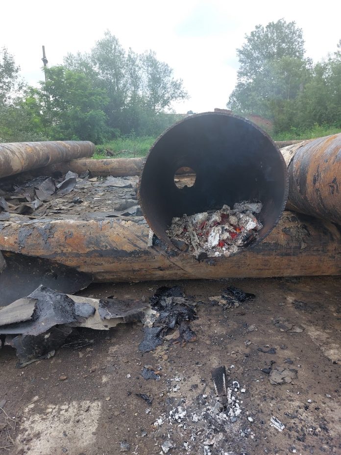 Firmă amendată la Cărbunești