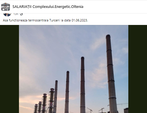 Termocentrala Turceni, pe ZERO!