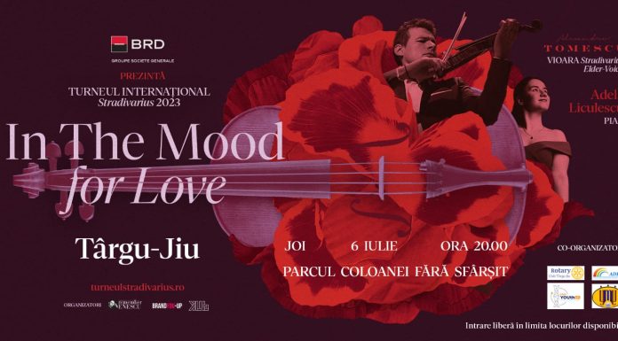 Turneul Stradivarius „In the Mood for Love”, la Târgu Jiu
