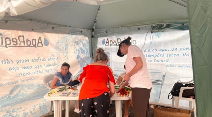 ,,Apa rece la dozator”, campanie Aparegio