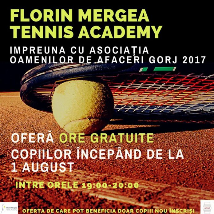 Ore de tenis gratuite la Academia lui Florin Mergea