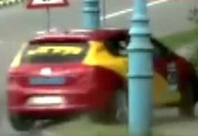 Rănit în timpul unui raliu la Severin!