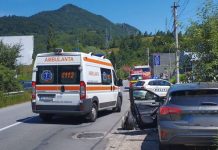 Șofer din Gorj, accident pe DN 66