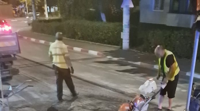 Târgu Jiu: Se reabilitează Bulevardul Nicolae Titulescu. Lucrări pe timp de noapte