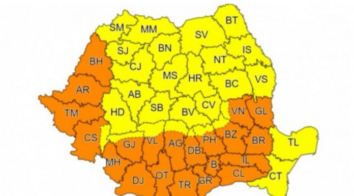 Gorjul, sub cod portocaliu de caniculă