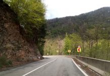 Accident pe Defileul Jiului