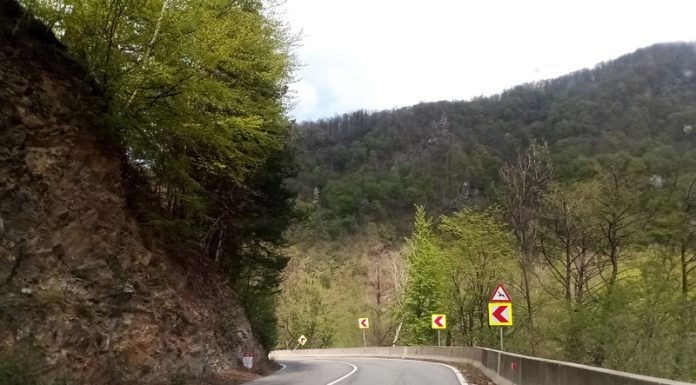 Accident pe Defileul Jiului