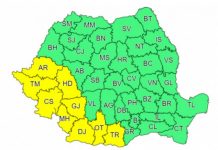 Avertizare meteo pentru Gorj
