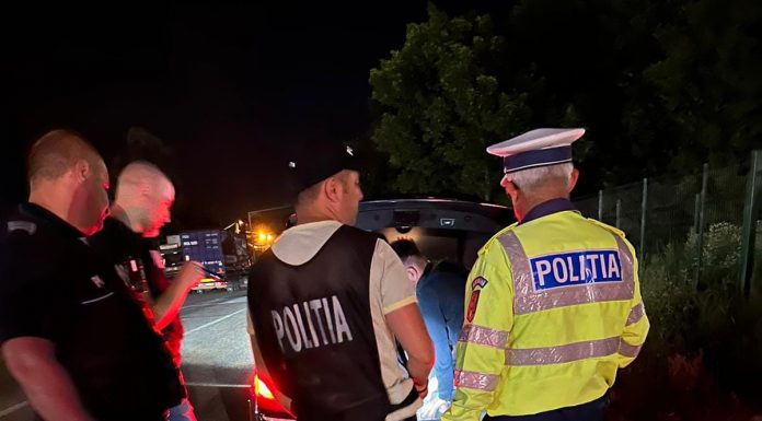 Gorj: Peste 1.000 de persoane legitimate, sute de mașini verificate în trafic