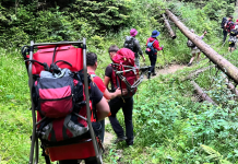 Zi de foc pentru salvamontişti