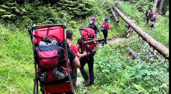 Zi de foc pentru salvamontişti