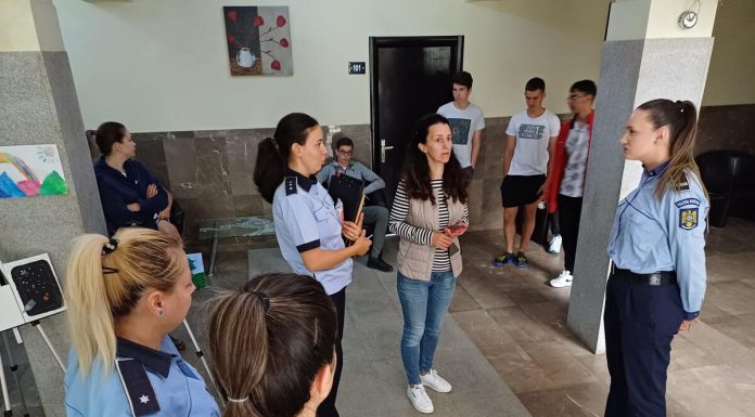 Acțiune a polițiștilor în tabăra de la Rânca