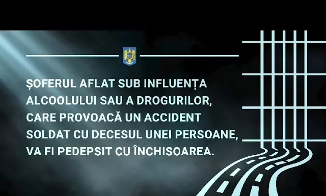 Campania „Când drogurile și alcoolul preiau volanul, se închide drumul libertății!”