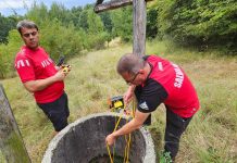Femeia căutată în fântânile din Telești, găsită teafără la Turceni