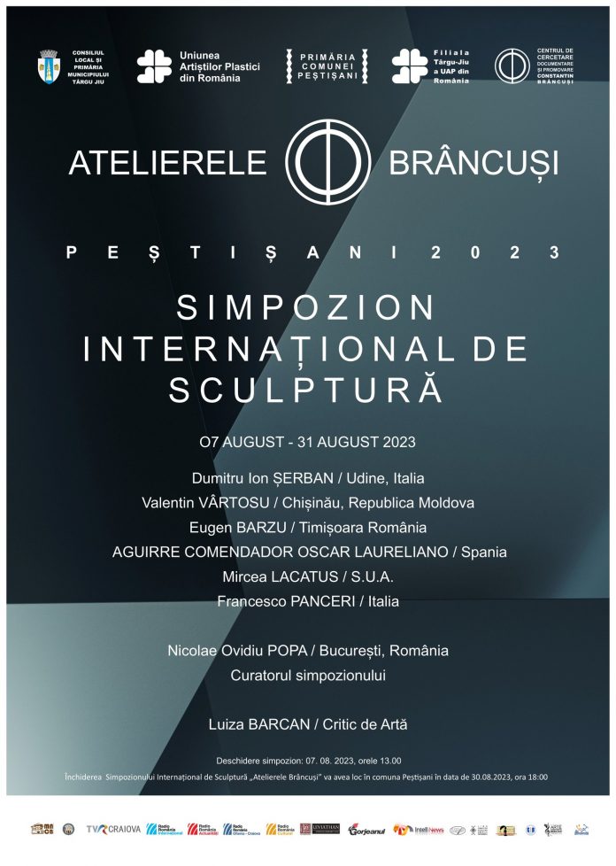 Vor fi vernisate lucrările din cadrul Atelierelor Brâncuși