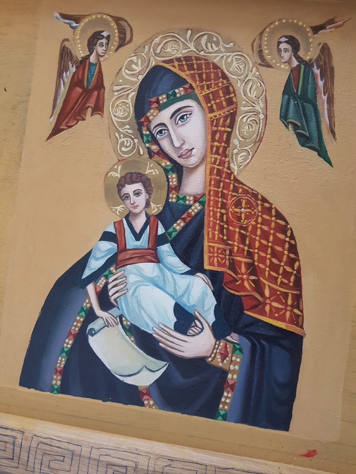 Despre conotaţia termenului «Născătoarea de Dumnezeu» – Termenul de «Născătoare de Dumnezeu» redă, corespunzător cu expresia: născut, iar nu făcut!